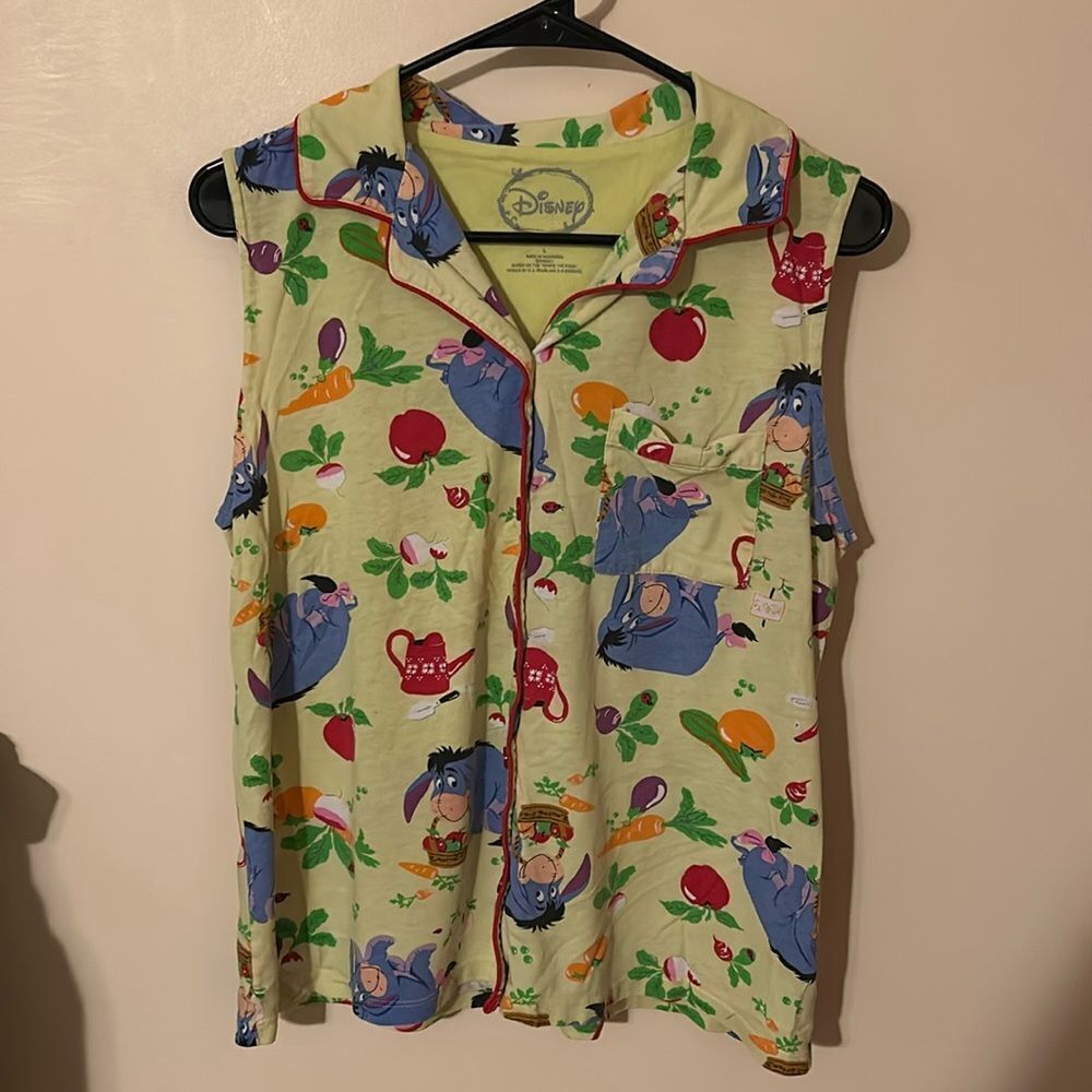 Disney Winnie-the-Pooh Eeyore sleeveless pajama top